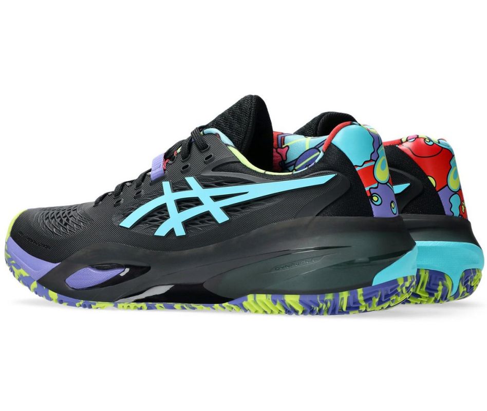 Padelio batai vyrams Asics Gel-Resolution X Padel - black/energy aqua